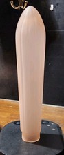 Vintage Art Deco Pink Glass Torpedo Shade Replacement Frankart Nuart Style picture