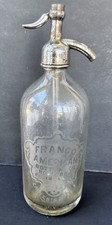 Vintage Franco American Bottling Co. New York N.Y. Seltzer Soda Glass Bottle picture
