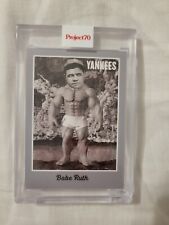 2021 TOPPS PROJECT 70 BABE RUTH by RON ENGLISH #107 LIMITED TO 2971 MADE picture