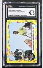 *GRADED CGC MINT+ 9.5* 1992 Topps In Living Color 57 Fire Marshall JIM CARREY RC picture