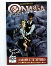 Omega Chase #1 VF+ signed by writer Keith Dallas - Th3rd World Studios comic picture