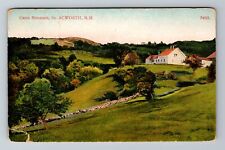 Acworth NH-New Hampshire, Gates Mountain, Antique, Vintage c1932 Postcard picture