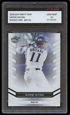 SHOHEI OHTANI 2018 LEAF DRAFT YEAR 1ST GRADED 10 ROOKIE CARD LA ANGELES ANGELS picture