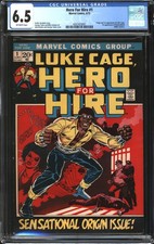 Hero For Hire (1972) #1 CGC 6.5 FN+ picture
