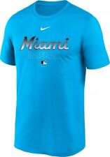 Miami Marlins Men's Nike Dri-FIT Blue Legend Tee -  picture