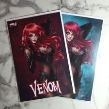 Venom 23 NM Dawn McTeigue Trade Virgin Variant Cover Set NM 🔑 picture