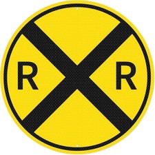 Railroad Crossing Sign 30