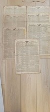 Columbian Centinel Newspaper Lot of 12 Papers all from the years 1811 and 1812 picture