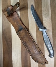 Vintage Combat Knife with Sheath picture