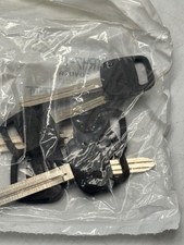 Toyota Key Blank TR47-P Uncut Keys Black Head Replacement OEM Ref X217-P 5PK picture