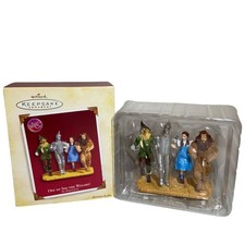 Hallmark Keepsake 2005 The Wizard of Oz OFF TO SEE THE WIZARD Ornament picture