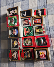 Hallmark Keepsake Lighted Christmas Ornaments Lot of 15 Multicolor Hanging picture
