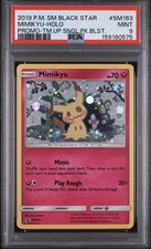 2019 POKEMON SM BLACK STAR PROMO TEAM UP MIMIKYU-HOLO PSA 9 SM163 picture