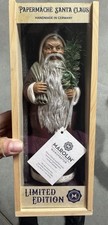 Marolin Papermache Santa Claus Handmade Germany Limited Edition 10