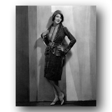 Mary Philbin Photo 8x10 Flapper Girl Art Deco Fashion Glamour 1929 picture