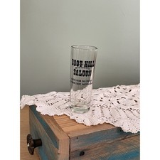 Boot Hill Saloon Daytona Beach FL Tall Double Shot Glass Shooter picture