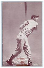 c1950's Sincerely Lou Boudreau Baseball Player Sports Exhibit Arcade Card picture