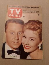 TV Guide May 5, 1956 MITZI  GAYNOR, GEORGE GOBEL Dr. Spock, Ernie Kovacs  picture