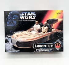 Vintage 1995 Star Wars Power of the Force Landspeeder Original Kenner Box Only picture