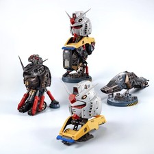 EXCEED MODEL TRINITY RX-78-2 GUNDAM Complete Set of 3 | Bandai Premium Gashapon picture