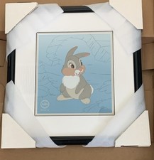 Disney “They Call Me Thumper” Sericel SIGNED BY MARC DAVIS In Original Box picture