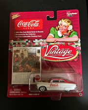 Coca-Cola Vintage 2004 1:64 Die-Cast Collectible Car Red/White Repro picture
