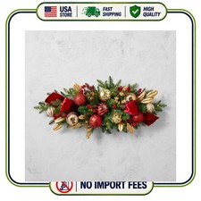WILLIAMS SONOMA Pre-Lit Faux Centerpiece Holiday 33