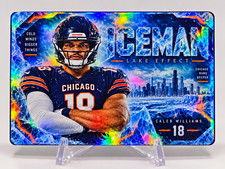 🔥 CALEB WILLIAMS “ICEMAN – LAKE EFFECT” CUSTOM CARD 🔥 CTSZZ CUSTOMS picture