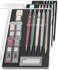 - Art Mechanical Pencil Set, 5 Vintage Mechanical Pencils , 5 HB Lead picture