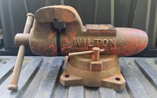Wilton No. 350-S Swivel Bullet Vise USA Made- 3=1/2