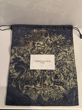 Dior Holiday Constellations Collectible Drawstring Pouch Gift Bag 9 x 11 in New picture