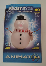 Frostbyte The Snowman-Talking Animated Snowman with Built in Projector & Speaker picture