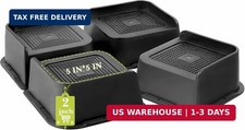 Bed Risers 2 inch, 3 inch, 4 inch, 6 inch, 8 inch Heavy Duty, Oversized Furnitur picture