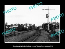 Southwold Suffolk England The Railway Station c1940 Old Large Historic Photo picture