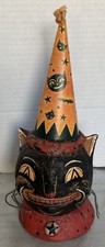 Johanna Parker 2007 Black Halloween Cat 10” Read picture