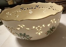 Lenox Holiday Pierced Bowl picture