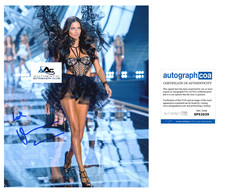 SUPERMODEL ADRIANA LIMA AUTOGRAPH SIGNED 8x10 PHOTO VICTORIA'S SECRET ACOA picture