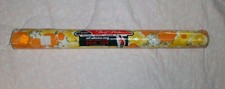 Vintage 70s CARLAN Retro Floral Vinyl Contact Paper Shelf Liner NOS 3 yds X 18