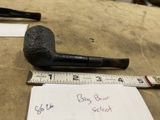 Vintage Coventry England Tobacco Smoking Poker Billiard Pipe Big Ben Sandblasted picture