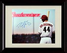 Gallery Framed Paul Goldschmidt Autograph Replica Print - Up To Bat picture