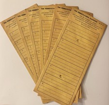 Vintage PRR Pennsylvania Railroad Stationery Forms Lot R.R.S. G-100 Pittsburgh picture