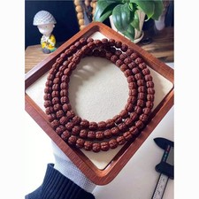 8mm Tibetan Dragon Bead Buddha Beads Handcrafted Bracelet Prayer Mala picture