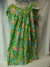VTG PARADISE HAWAII DRESS MADE IN HONOLULU - WOMEN'S SIZE LARGE picture