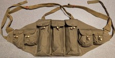 ORIGINAL 1969 VIETNAM WAR CHINESE TYPE 56 CHEST RIG AMMO POUCH 7.62 *USA SELLER* picture