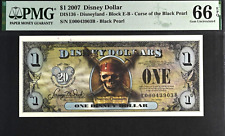 2011 & 2007 Complete Set of Disneyland Pirates of the Caribbean Disney Dollars picture