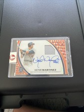 Topps 2026 Pristine Victor Martinez Tigers Pristine Auto Relic Orange 01/25 picture