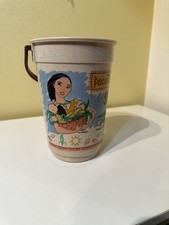 Pocahontas VINTAGE 1995 Popcorn Bucket Orville Redenbacher Disney Souvenir Used picture
