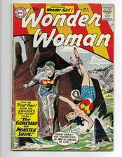 Wonder Woman 115 1960 DC Comics VG+ 4.5 Wonder Girl Steve Trevor Mer-Boy picture