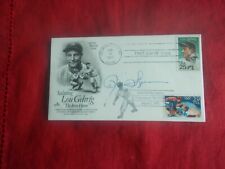 ROLLIE FINGERS-AUTOGRAPH FIRST DAY COVER (2)CANC'D STAMPS 1989/1992 picture