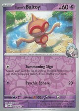 STEVEN'S BALTOY C REVERSE HOLO 083/182 DESTINED RIVALS POKEMON NM/M picture